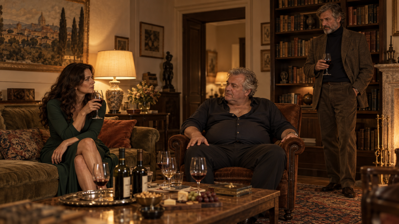 Ikke kun vin: Kristians aften hos Anne og Peter