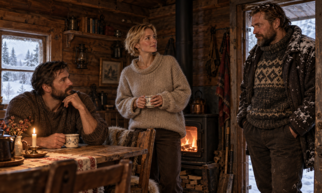 Snestorm i hytten: Johan, Cecilie og de skjulte lyster